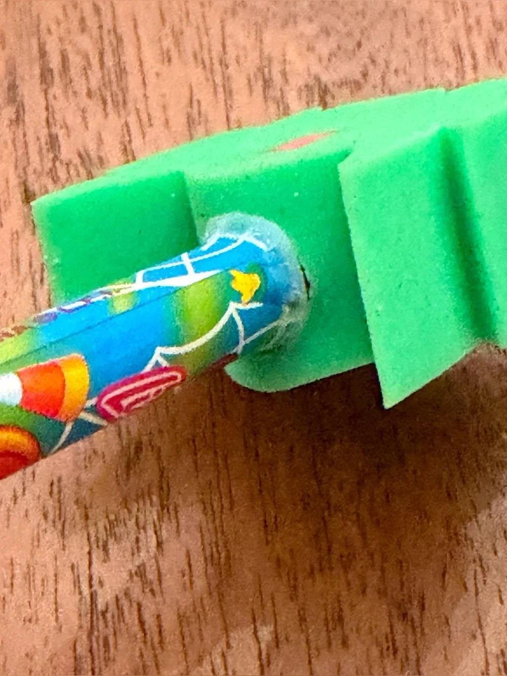 Vintage Lisa Frank Halloween Pencils Lot 7 Giant Eraser Toppers Rare 90s School